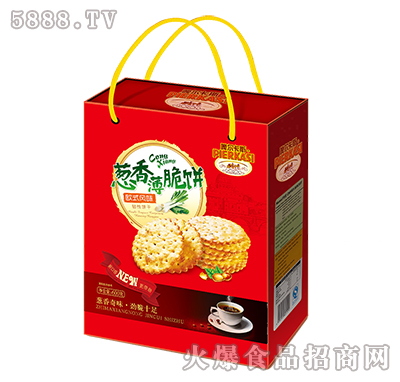 啤爾卡斯蔥香薄脆餅手提袋600g