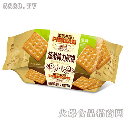 啤爾卡斯蔬菜體力架餅200g