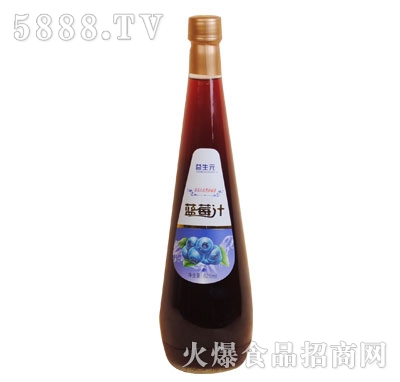 益生元藍(lán)莓汁828ml