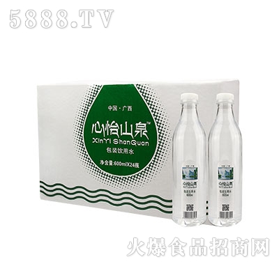 ����ɽȪ�����ȻȪˮ600mlx24֧