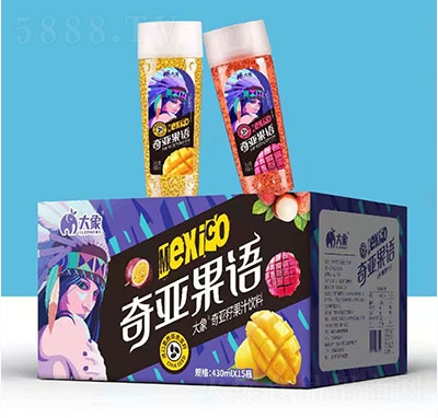 大象奇亞果語430mlx15瓶