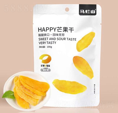 馬欄山芒果干100g