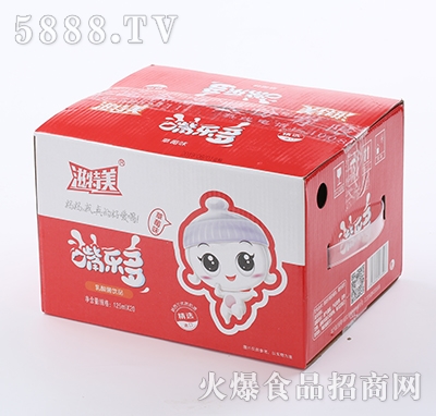 滋特美嘴樂(lè)多乳酸菌飲品草莓味125mlx20瓶