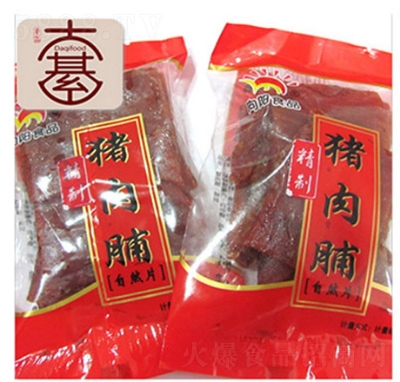 大綦豬肉脯自然片