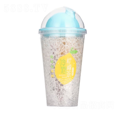 碎冰冰手杯冷泡檸檬茶