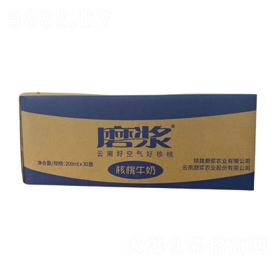磨漿核桃牛奶200mLx30瓶