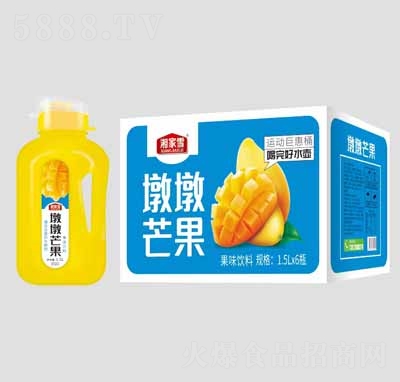 ���ѩ�ն�Ͱ��֭â����ζ���1.5L��6ƿ