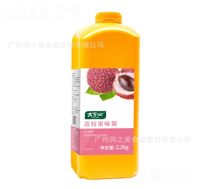 吉百潤夏季沖飲品招商代理荔枝濃縮沖飲果汁果醬飲料餐飲商用貨源