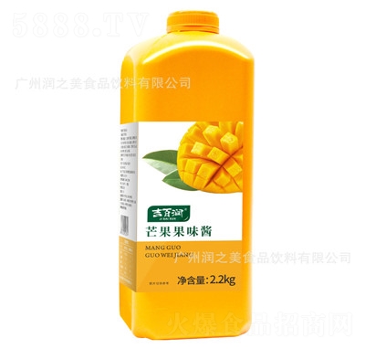吉百潤夏季沖飲品招商代理芒果濃縮沖飲果汁果醬飲料餐飲商用貨源瓶裝