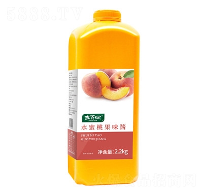 吉百潤夏季沖飲品招商代理蜜桃濃縮沖飲果汁果醬飲料餐飲商用貨源