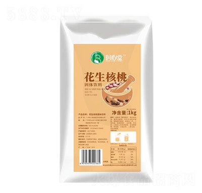 潤心堂五谷粗糧花生核桃粉有機濃香花生核桃沖調速溶營養(yǎng)代餐粉招商