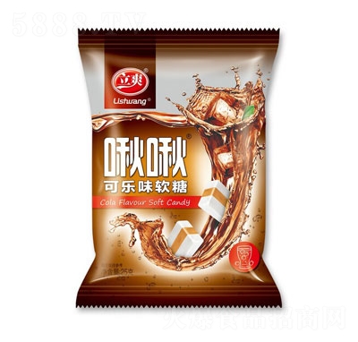 笑咪咪立爽啾啾可樂味軟糖25g