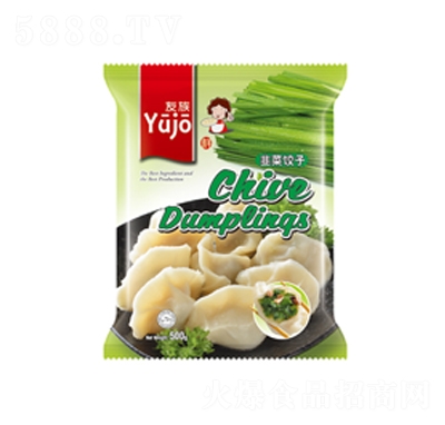 友族韭菜餃500g速凍代理招商