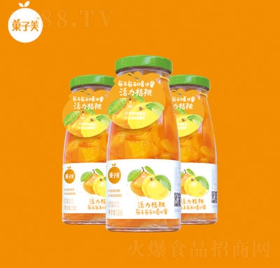 辣妹子活力桔桃混合水果罐頭