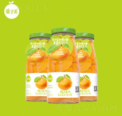 辣妹子桔給力桔子罐頭水果罐頭