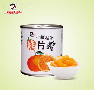 辣妹子桔片爽柑橘罐頭水果罐頭