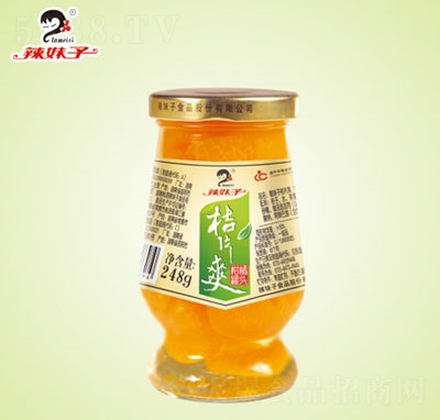 辣妹子桔片爽柑橘罐頭水果罐頭248g