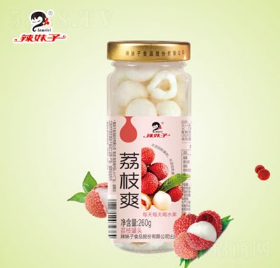 辣妹子荔枝爽荔枝罐頭水果罐頭