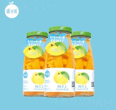 辣妹子桃不了桃罐頭水果罐頭