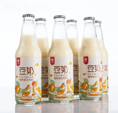 中原紅豆奶植物蛋白飲料280ml