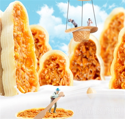 杏仁小葉酥日式零食小船酥薄脆堅果糕點招商產地貨源