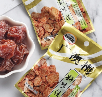小包裝廣澳梅子話梅果脯涼果干蜜餞潮汕特產(chǎn)休閑零食20g