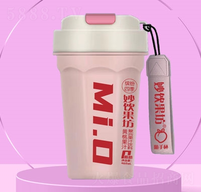 妙飲果坊黃桃汁復合果汁460ml