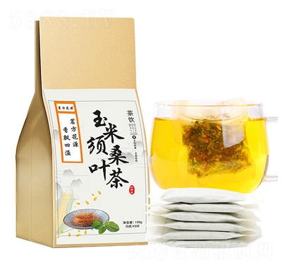 茗方花源玉米須桑葉茶150g花茶沖飲品