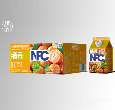 ժ�B(y��ng)NFC100%��֭ɳ�ǽ�֭458gX12��