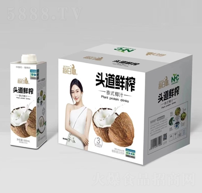 ÿ��Ү̩ʽҬֲ֭�ﵰ�����600mlX12ƿ