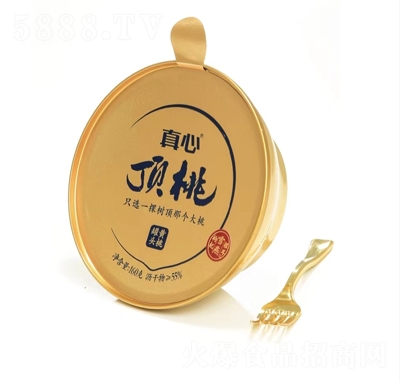 大連真心頂桃罐頭黃桃罐頭水果罐頭