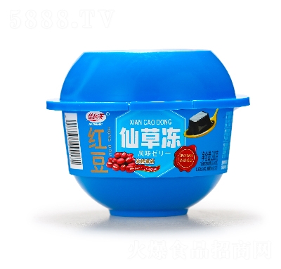 佳因美紅豆仙草凍280克