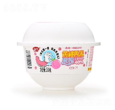 佳因美黃桃西米水果撈350克