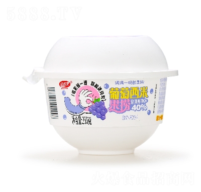 佳因美葡萄西米水果撈350克