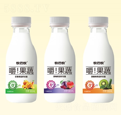 牧巴牧果蔬乳酸菌飲料365ml