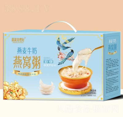 親親果燃好燕麥牛奶燕窩粥禮盒
