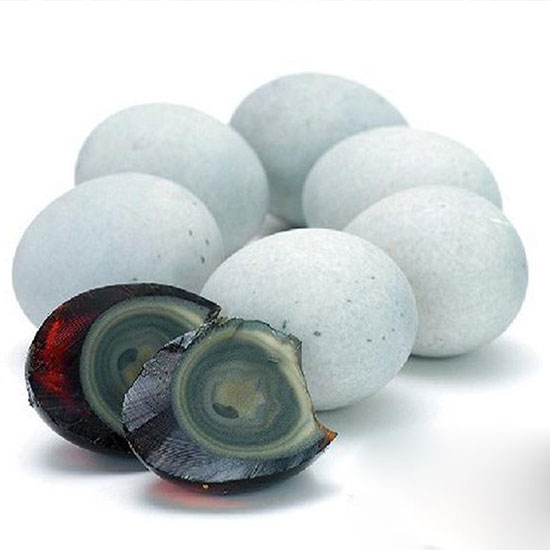 清水丫們4枚松花鴨蛋1 清水丫們4枚松花鴨蛋1